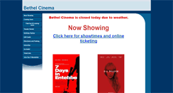 Desktop Screenshot of bethelcinema.com