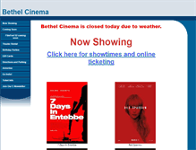 Tablet Screenshot of bethelcinema.com